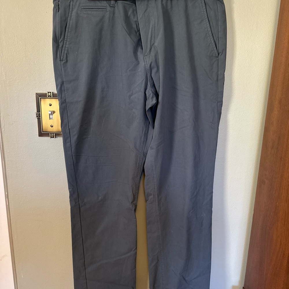 J. Crew Men's Charcoal Tech Pants